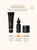 Buttah Skin 3pc Transforming Skincare Kit for Melanin | Rich Skin Revitalizing CocoShea Cream Moisturizer 2 oz | 15% Vitamin C Serum 1 oz | Buttah Cleanser 3.4 oz | Black Founded Skincare