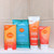 Lume Whole Body Deodorant - Stick, Tube, Body Wash Mini & Wipes (Tangerine)