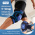 NEWGO 360° Knee Ice Pack Wrap, 60 Minutes Extended Cold Therapy with Ice Grid Gel, Ergonomic Y-Shape Snug Fit for Sports & Surgery Recovery, Swelling, Leak-Resistant, Reusable Design - 2 Pack