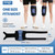 NEWGO 360° Knee Ice Pack Wrap, 60 Minutes Extended Cold Therapy with Ice Grid Gel, Ergonomic Y-Shape Snug Fit for Sports & Surgery Recovery, Swelling, Leak-Resistant, Reusable Design - 2 Pack