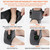 IFTHFOUR 2Pcs Foot and Ankle Massager with Heat, Portable Heated Wrap, 3 Vibration Modes and 5 Heat Settings, USB Charging, Ideal for Home and Travel