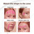 Anti Wrinkle Face Tape – Overnight Japanese Kinesiology Patches with Hyaluronic Acid & Centella Asiatica – Pre-Cut for Forehead, Smile Line, Frown Line, Crows Feet – Hypoallergenic Latex-Free – 165pcs