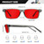 ANYLUV Blue Light Glasses for Sleep, 99.9% Blue Green Light Blocking with Red Lens, Red Glasses Eye Strain Relief Eye Protection