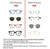Setex Gecko Grip Ultra-Thin 0.6mm Anti Slip Eyeglass Nose Pads, (15 Black Pair) USA Made, 2500 Innovative Microstructured Fibers per Nose Pad, 0.6mm x 7mm x 16mm