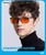 ANYLUV Blue Light Glasses Men, Relieve Eyestrain and Eye Protection, Al-Mg Metal Computer Blue Light Blocking Glasses Orange Black