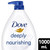 Dove Body Wash, Deeply Nourishing, Value Size 3-Pack – Moisturizing Shower Soap Liquid for Softer, Smoother Skin, 33.8 Oz Ea