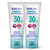 Safe Sea Zinc Oxide Sunscreen SPF30 | Clear Mineral Face And Body Reef Safe Sunscreen Without White Cast | Anti-Jellyfish Sting Protective Lotion | 3.4Oz (100ml) (2 Pack)
