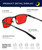 ANYLUV Blue Light Glasses Men Woman, Blue Light Blocking Glasses for Computer Gaming, Anti-Eye Strain Computer Glasses