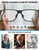 ANYLUV Blue Light Blocking Glasses Men Computer Gaming Glasses Lightweight Al-Mg Metal Anti Eyestrain Eye Protection Green Clear 1x