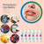 Chap-Lip Lip Balm Vitamin E Lip Balm with Coconut Oil - Lip Moisturizer Treatment - Soothing, & Refreshing, Total Hydration Treatment & Lip Therapy - Assortment of 6 Refreshing Flavors, 60 Count