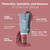 PRIME PROMETICS PrimeLip SPF 35 Lip Oil for Mature Women (Nude Rose)