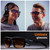 Horus X • Blue Light Glasses Men Women | Blue Light Blocking Glasses for Screen Anti-Fatigue Eye Migraine | Gaming Amber V3