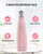 NEWDERMO 2-in-1 Microdermabrasion Machine for Facial(Pink)