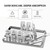 Manyi Micro Infusion System for Face& Lips, 0.25mm 24k Gold Cosmetic Facial Stamp, Face Moisturizing Facial Serum Smooth Skin, 2X Infusion Application, 6x Serums