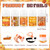 Sacubee 50 Pcs Fall Pumpkin Pie Scented Lip Balms Bulk, Fall Party Favors