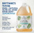Brittanie’s Pure Organic Castile Liquid Soap, Lemongrass, 1 Gallon