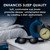 Onyix Silicone Hydrating Sleep Mask, Black