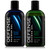 Defense Soap Tea Tree Body Wash (Original + Peppermint) 12 oz (Pack of 2)