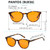 Orange +1.5 Blue Light Blocking Reading Glasses for Better Sleep - Amber Readers & Migraine Glasses for Women & Men - 1.5 Orange Reader Blue Light Blockers for Computer Eye Strain Eye Fatigue (+1.50)