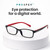 PROSPEK Blue Light Blocking Glasses for Women & Men, 99% Harmful Blue Light Filter, Anti-Glare Clear Lenses, Non-Prescription Computer Glasses