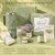 Birthday Gifts for Women, Get Well Soon Care Package, Gift Basket (Green)