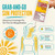 HOMESPHERE Individual Sunscreen Packets, Mini Sunscreen Bulk, Pack of 100