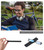 3 Pack Ultra thin Lightweight Folding Reading Glasses Women Men TR90 Blue Light Blocking Anti UV/Eyestrain Foldable Compact Computer Readers Portable Unique Stretchable Slim Flat case Gunmetal, +1.0