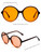 VERBAL ophtalmic FL-41 Pink & FL-60 Brown Tinted Migraine Light Sensitivity Glasses for Photophobia Eyestrain/Blue Light Blocking & Fluorescent Light Glare Women