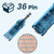 15Pcs 36Pin Microneedling pen Cartridges for Dr Pen A11/M8S at Home Use