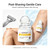 QGKALF Underarm and Bikini Area Brightening Serum Roll-On, Dark Spot Corrector with Niacinamide & Tranexamic Acid for Intimate Areas, Inner Thighs & Elbows (1 Pack / 30ml)