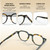 Xenvue Blue Light Blocking Glasses for Men and Women – Premium + Stylish Computer and Screen Eyewear, Reduce Eye Strain.