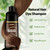 Brown Hair Dye Shampoo for 100% Gray Coverage, 3 IN 1 Hair Color Shampoo
