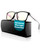 Prospek Blue Light Glasses – Eye Strain Relief, Anti Glare Obsidian NO Diopters, Regular