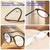 BLUEMOKY Reading Glasses for Men and Women: Blue Light Round Classic Eyeglasses - Computer Readers Glasses 3 Pack 1.50