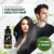 Herbishh Black Hair Dye Shampoo for Gray Hair Coverage 200 ml