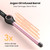 ORYNNE 3/4 Inch Curling Wand for Long Hair, Extra Long Barrel Ceramic Wand Curling Iron, 7 Adjustable Heats, 110-240V Dual Voltage Hair Wand Curler, 60 Minutes Auto Shut Off