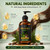 Pure Jamaican Black Castor Oil 16oz Glass Bottle Extra Dark & Cold Pressed