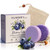 Blue berry Fields Shampoo & Conditioner Bundle Bars, for Hair Thinning, Frizz (1Set)