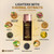 HERBBY Hair Lightening Shampoo, Bleach-Free with 9 Herbals Formula for Lightening Black, Dark & Medium Hair Colors – Instant Lightening with each use, No Damage – 250ml