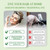 SHIHUANUO Hair Dye Shampoo 3 in 1 for Gray Hair Coverage, Herbal Ingredients Natural Shampoo Hair Dye for Women & Men/PDD-Free 520m（Brown）