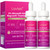 5% Minoxidil Hair Growth Women, Minoxidil for Women Hair Growth Serum with Biotin & Castor Oil, Helps Reduce Hair Loss & Thinning, Strengthens Roots, 60ml x 2 Bottles
