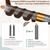 PUREGUST 1.6IN Long Hair Barrels Attachment Compatible with Dyson Airwrap HS01 HS05 HS08 Accessories, Automatic Curling Iron Curlers for Soft Inward Curls Voluminous Outward Waves