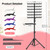 Hemndic Braiding Hair Rack with Tray, 2-sided 144 Pegs, Heavy Duty Braiding Rack Stand for Hair, Height Adjustable Standing Hair Extension Holder with Storage Bag & Braiding Accessories