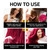 10Pcs Temporary Hair Color Wax for Christmas Party, Daily Party Cosplay Stocking Stuffers DIY Washable Hair Chalk Natural Instant Hair Color for Women Temporary Hair Dye for Kids Teens Women Men 40g
