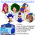6 Color Temporary Hair Color Wax,Teen Girl Gifts Trendy Stuff,Gifts for Girls,Boys,Blue Green Purple Orange Red Pink Hair Dye,Natural Instant Hair Wax Color,DIY Temporary Hair Color for Kids Halloween