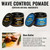 Natural Wave Pomade Strong Hold Easy Wash 360 Wave Training Hair Cream - Waves Grease for Men Water-Based Hair Cream Moisture Control - 360 Waves Wash Shampoo Enhance Waves Hair Shampoo for Black Men