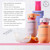 Evereden Kids Travel Shampoo, Conditioner & Detangling Spray Set, Vegan