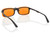 Spectra479 Blue Light Blocking Clip On Glasses - 99.9 Percent Effective Computer Glasses for Men & Women, Durable Lightweight, Reduce Eyestrain, Headaches and Improve Sleep (Nighttime Lens)