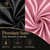 Isshin Beauty Satin Hair Bonnet for Sleeping Women: Dual Sleeve 2 in 1 Long Hair Protector Anti Frizz Sleep Cap for All Hair Styles - Curly Hair, Braids, Locs, Wigs, Extensions (Black & Rosegold)