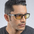 GUNNAR Premium Computer and Gaming Glasses For Men & Women - Advanced Blue Light Blocking Lens Technology For Eye Strain Relief and Anti Fatigue - Riot Amber Tinted Gaming Glasses